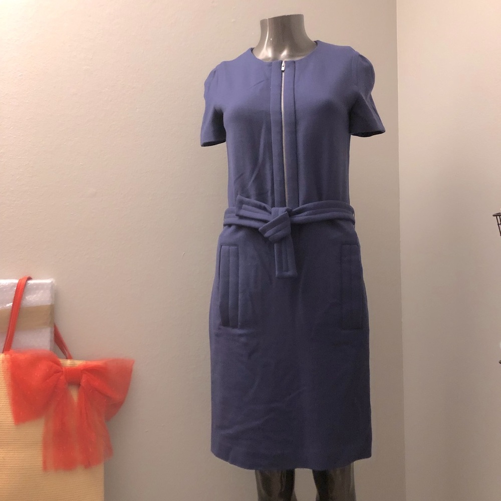 Lacoste wool belted dress